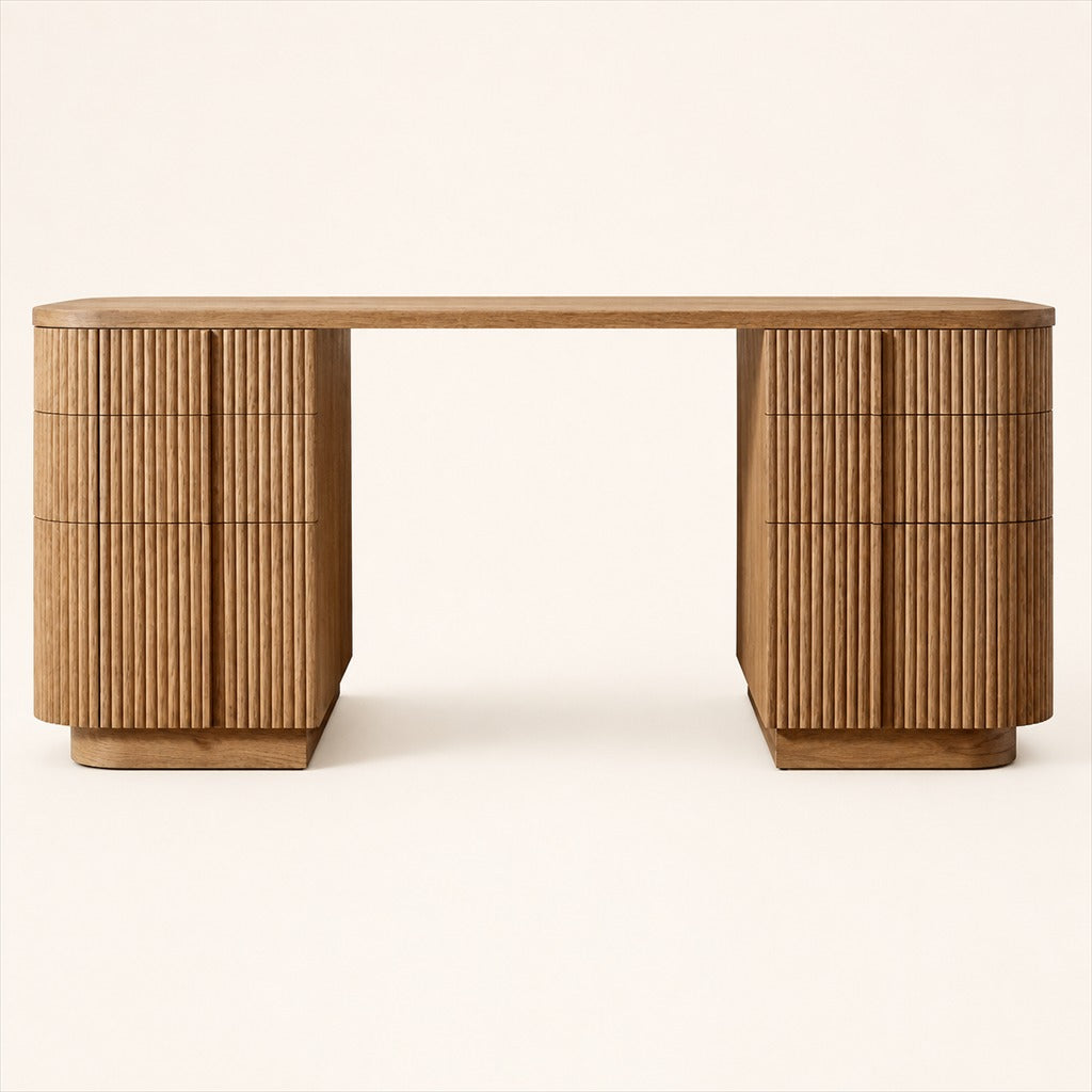 Mulholland 6-Drawer Desk