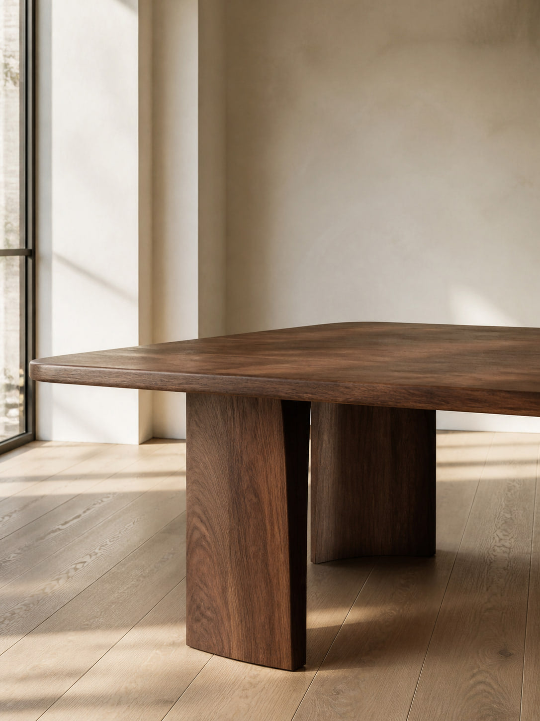 Dining furniture in a naturally lit setting