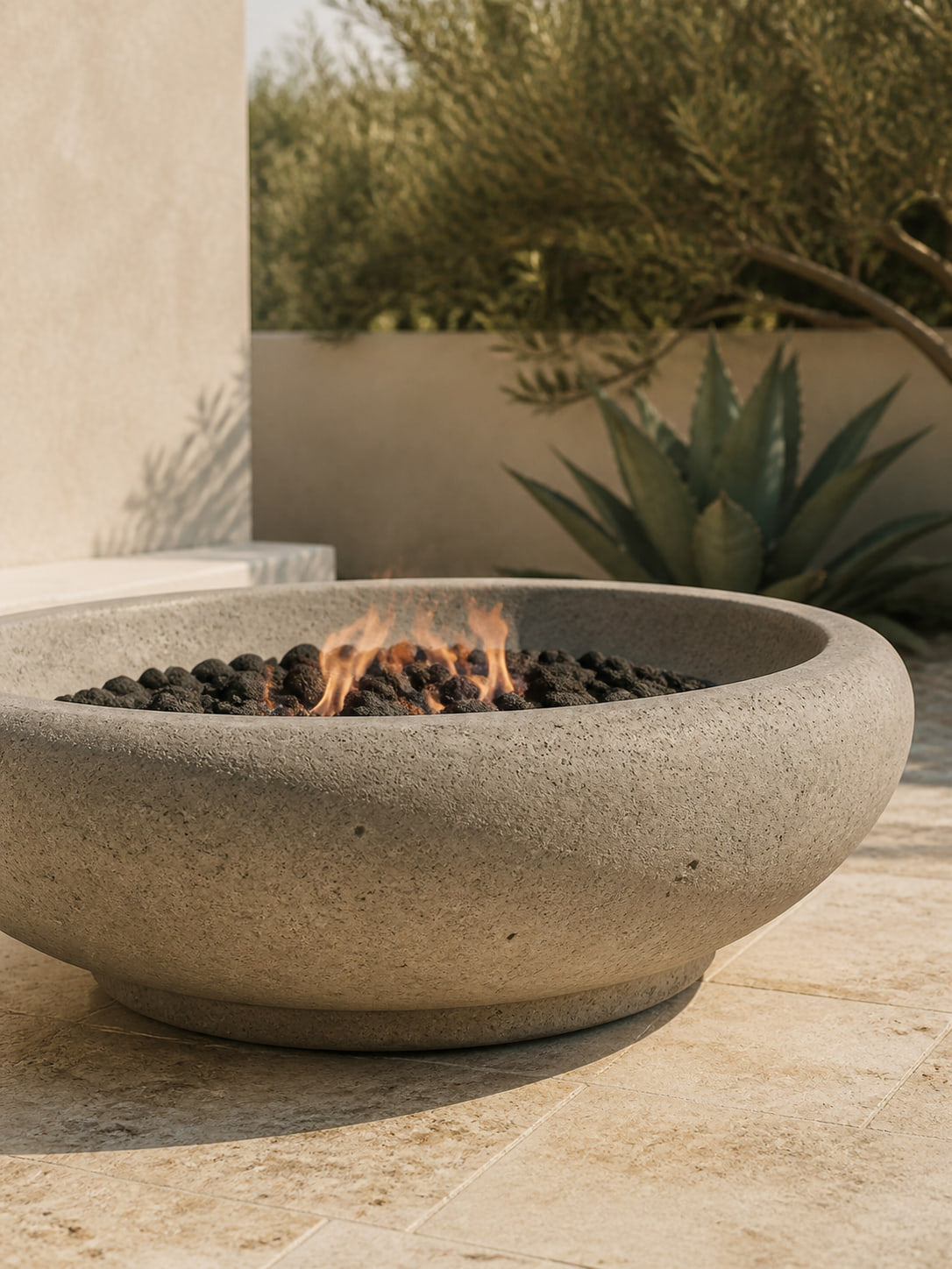Fire pits and outdoor heating