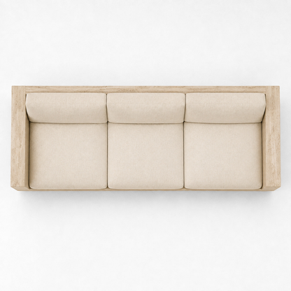 Alta Sectional — overhead top view