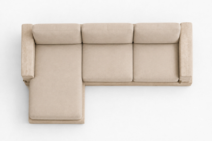 Bixby Sectional — overhead view