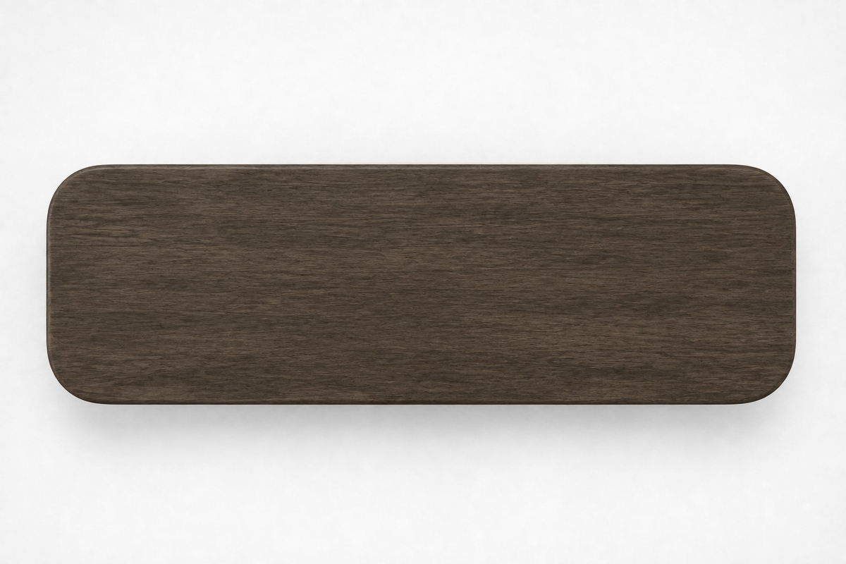 Ligné Open Rectangular Dining Table — top view