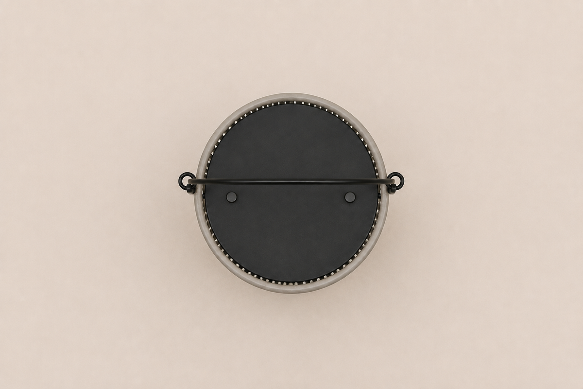 Solano Solar Lantern, Small — overhead view