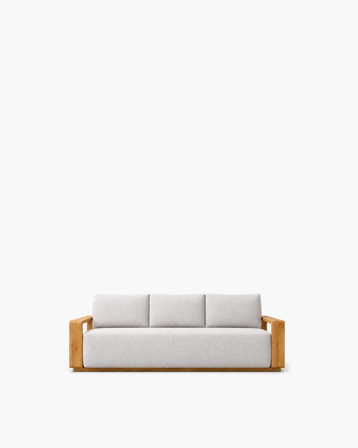 Grace Sofa in Teak, supplier-matched studio view