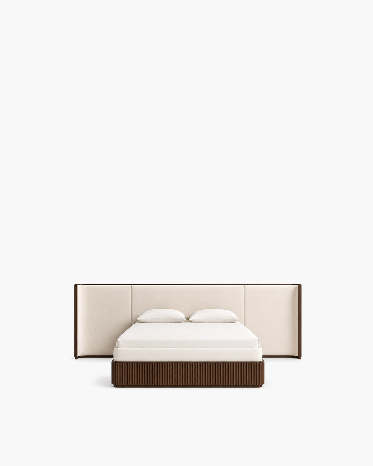 Byron Extended Fabric Shelter Bed, supplier-matched studio view