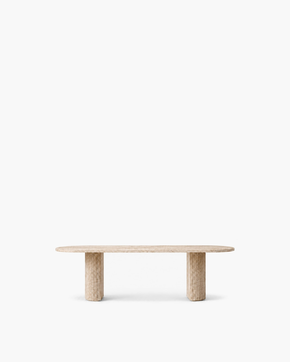 Byron Dining Table, Light Oak supplier-matched studio view