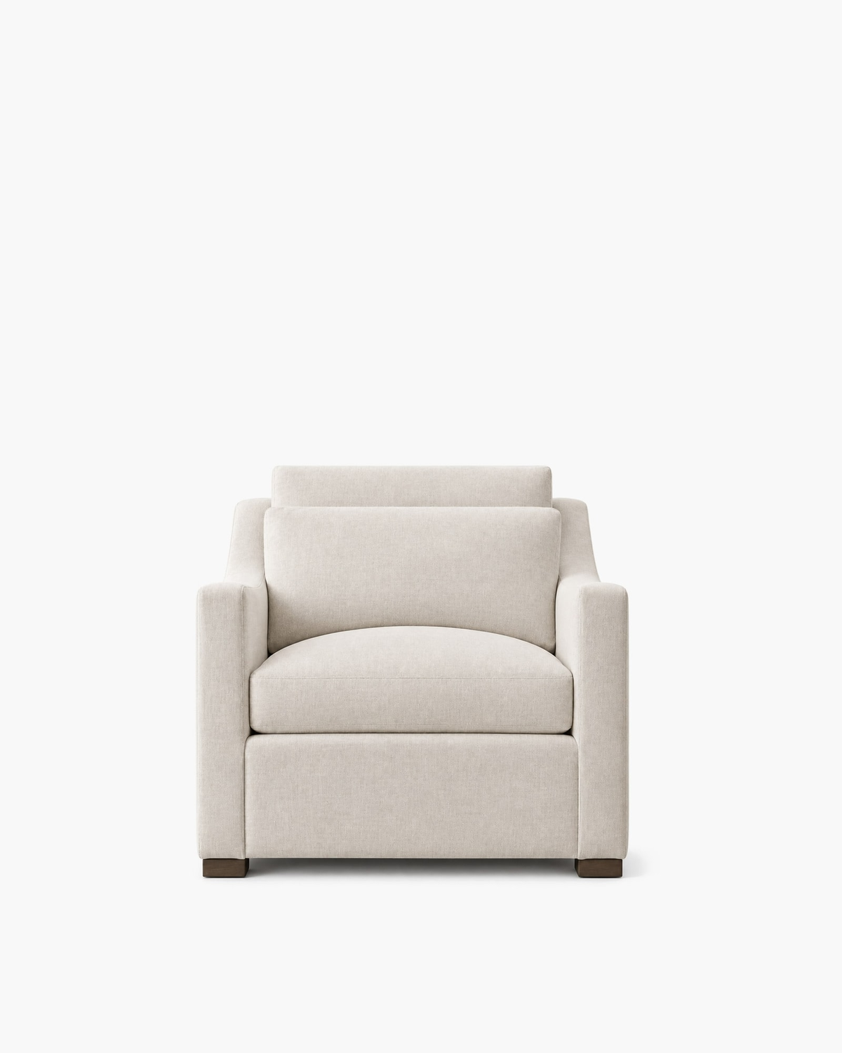 Belgian Classic Slope Arm Chair, supplier-matched studio view
