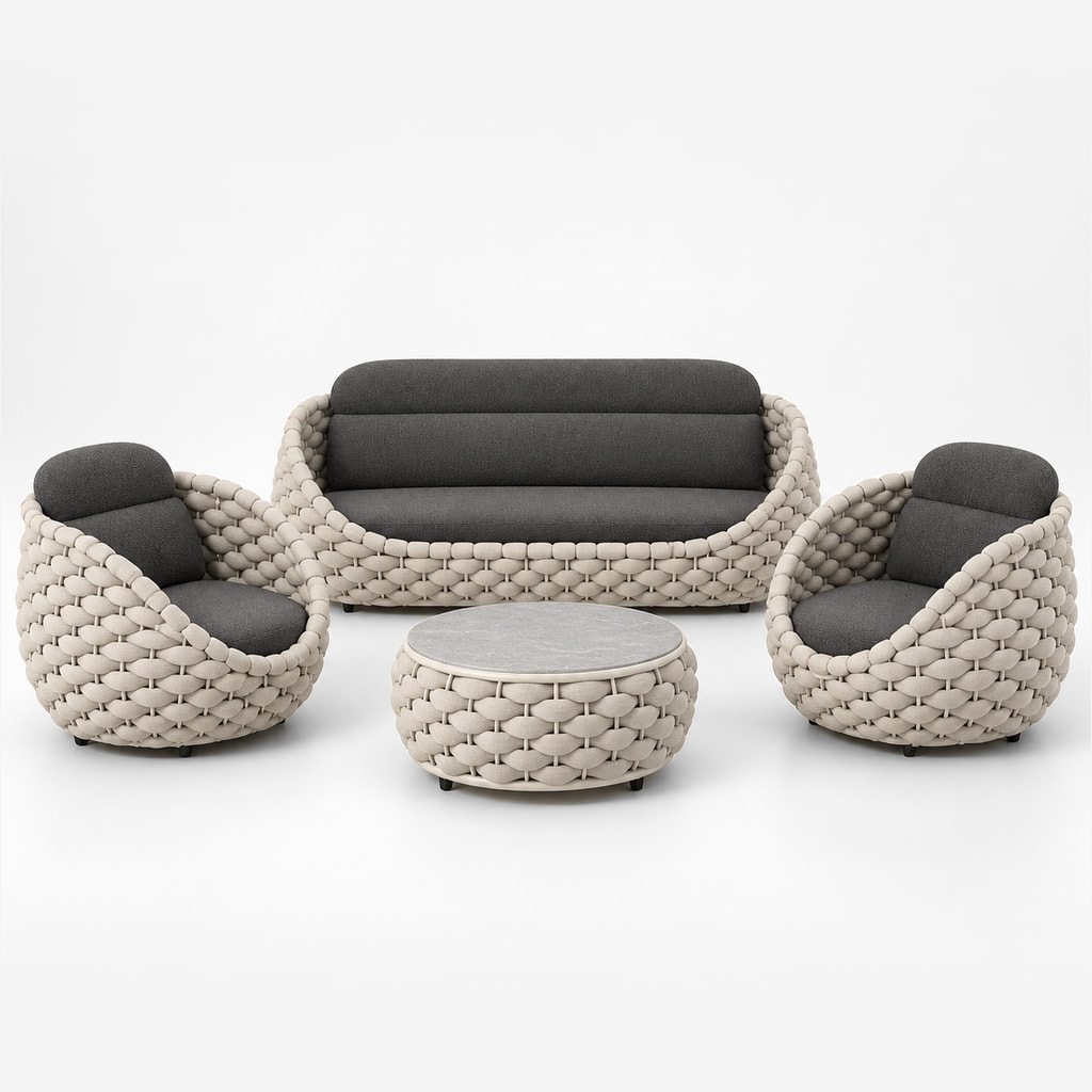 Professional studio view: Cala Outdoor Sofa Set