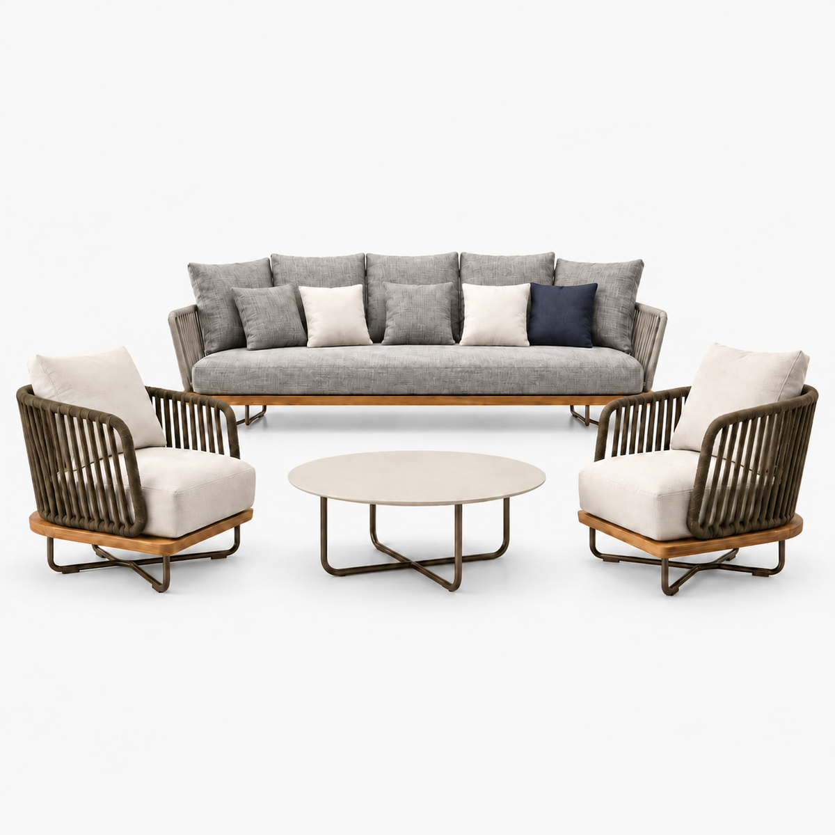 Professional studio view: Portofino Outdoor Sofa Set