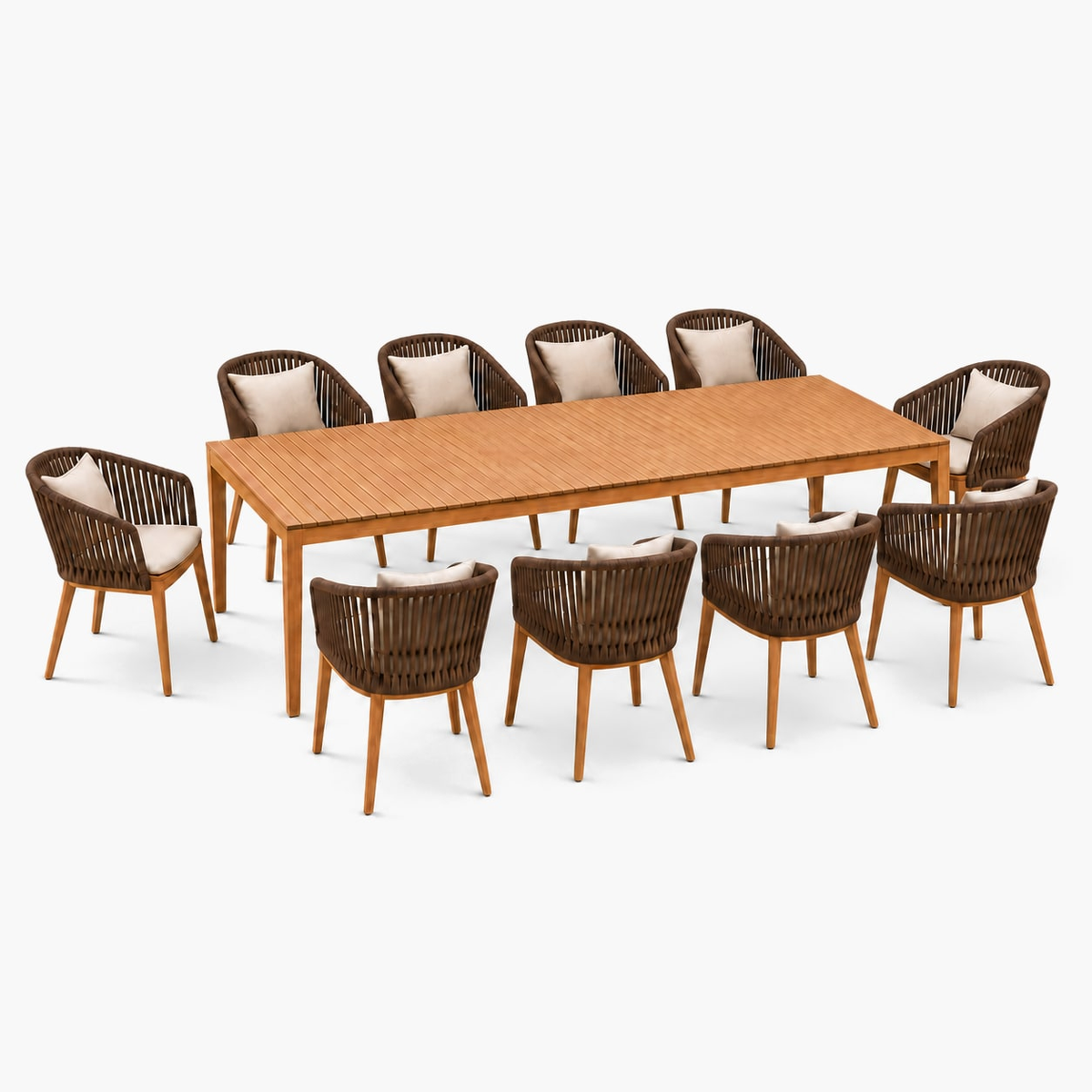 Professional studio view: Lecce Outdoor Dining Set