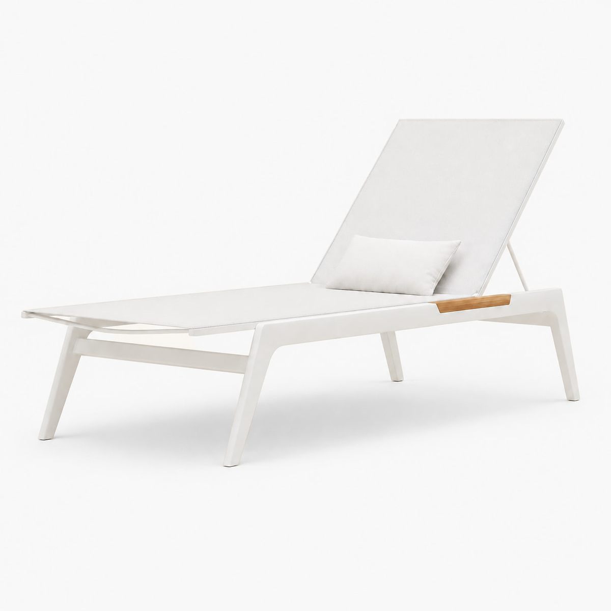 Lido Sun Lounger, supplier-matched studio view