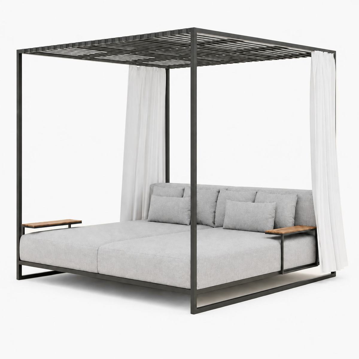 Belvedere Canopy Daybed, supplier-matched studio view