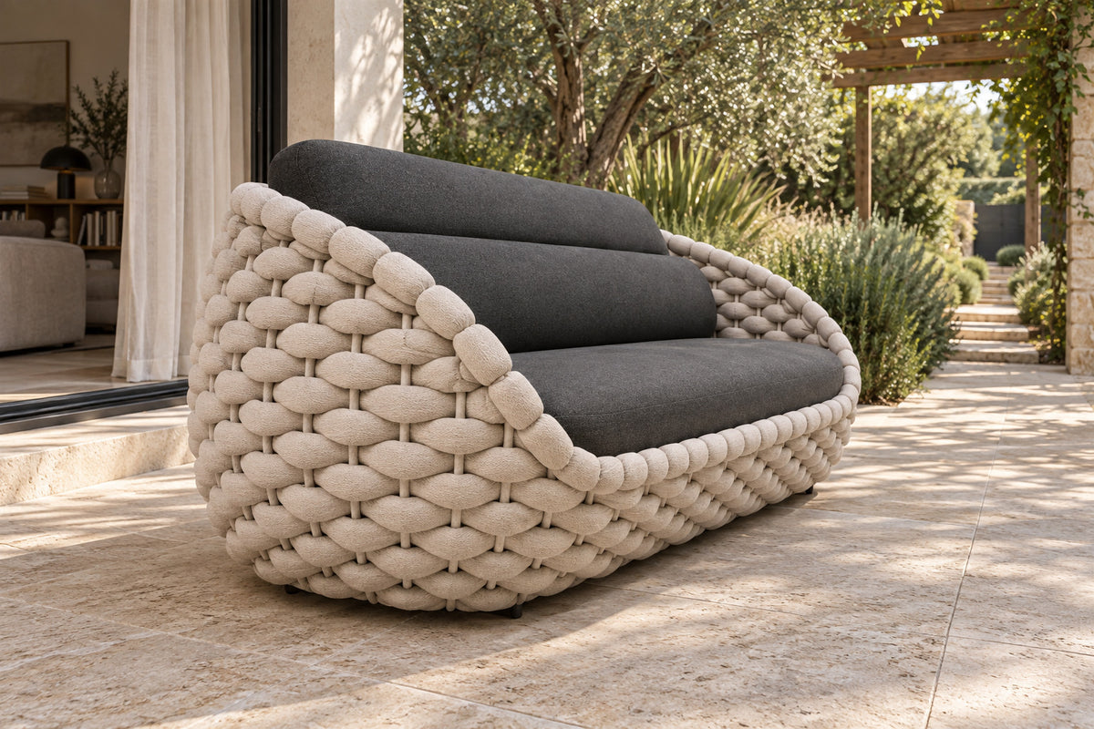 Cala Sofa, 183 cm, low near-side-profile lifestyle view