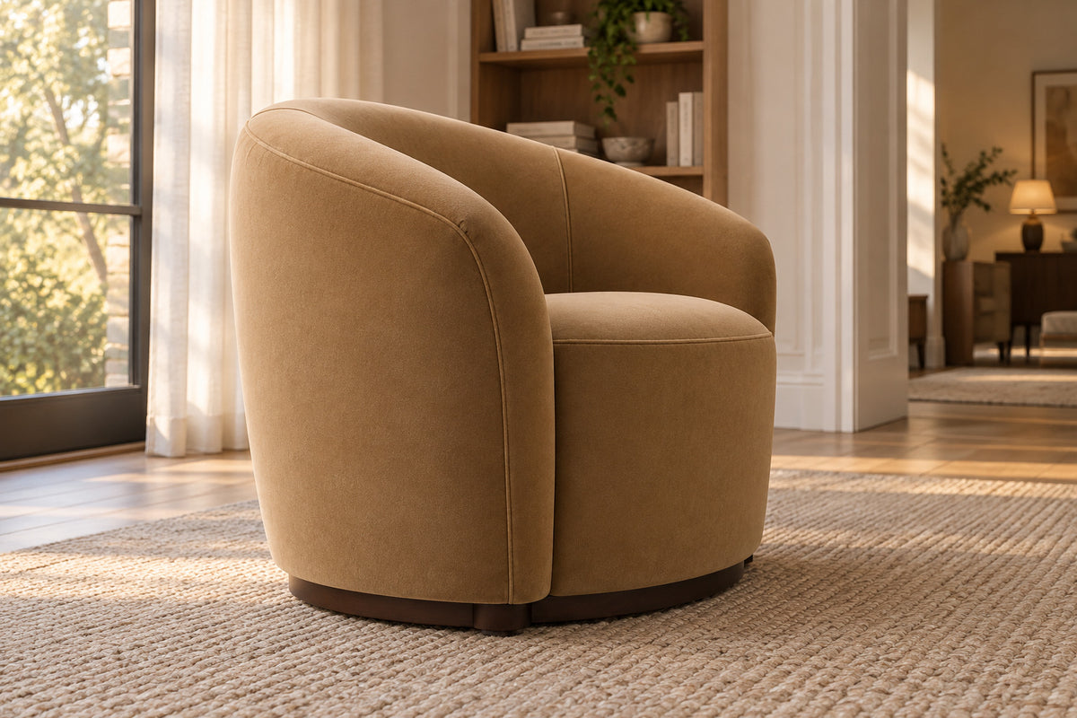 Copenhagen Chair, low near-side-profile lifestyle view