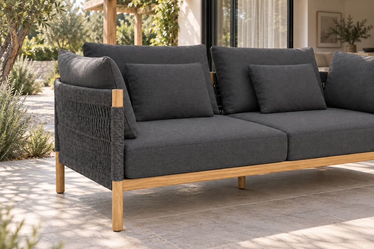 Ithaca Sofa, 152 cm, low near-side-profile lifestyle view