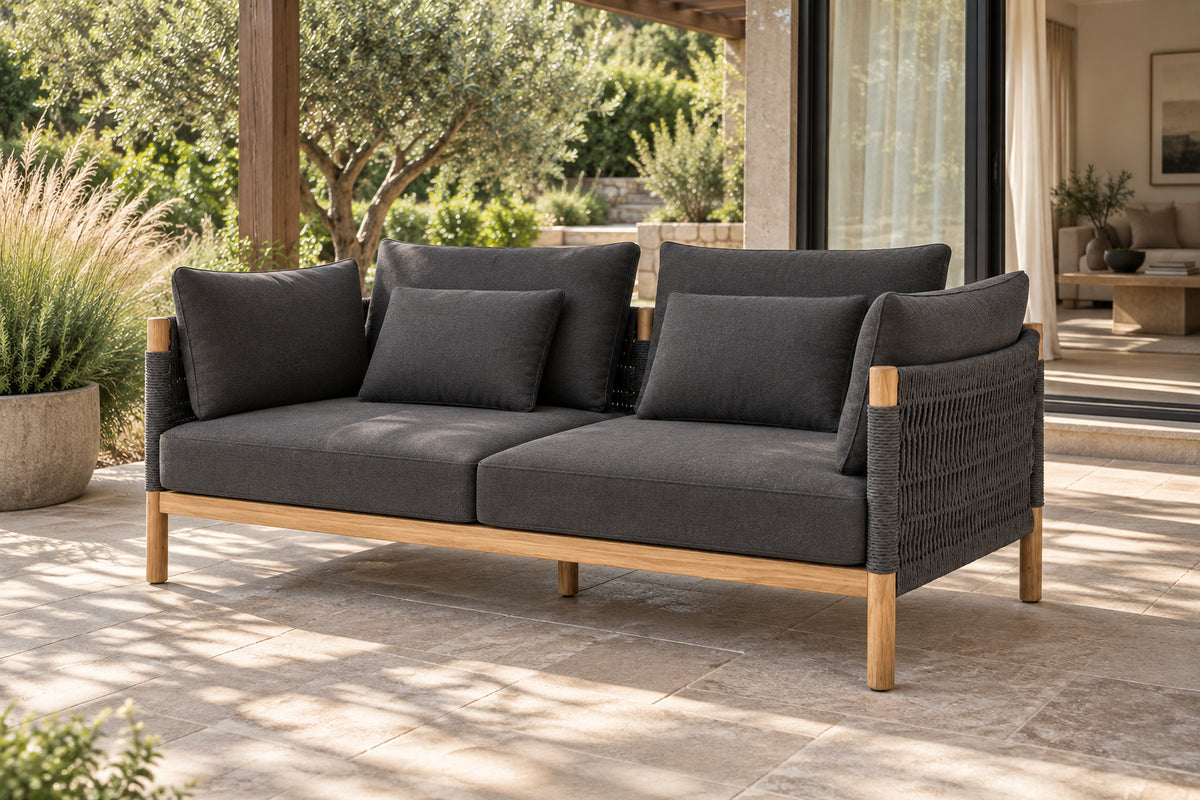 Ithaca Sofa, 185 cm, front-right three-quarter lifestyle view