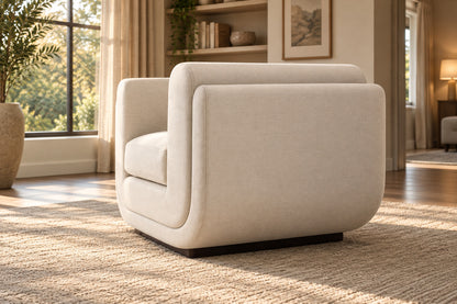 Matteo Chair, low near-side-profile lifestyle view