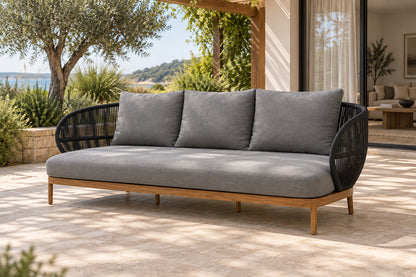 Menorca Sofa, front-right three-quarter lifestyle view