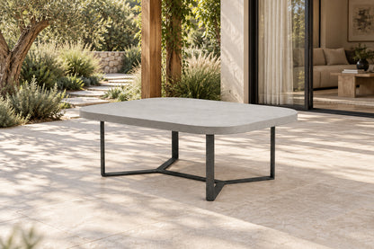 Mykonos Coffee Table, front-right three-quarter lifestyle view