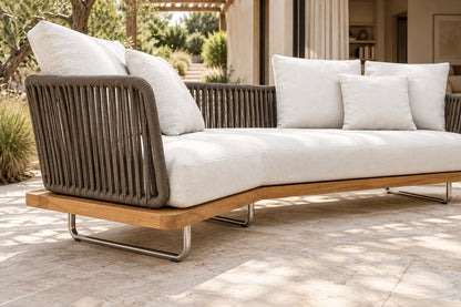 Portofino Corner Sectional, low near-side-profile lifestyle view