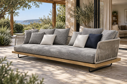 Portofino Sofa, 208 cm, front-right three-quarter lifestyle view