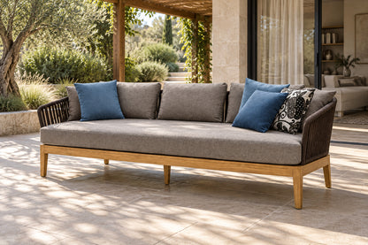 Puglia Sofa, front-right three-quarter lifestyle view