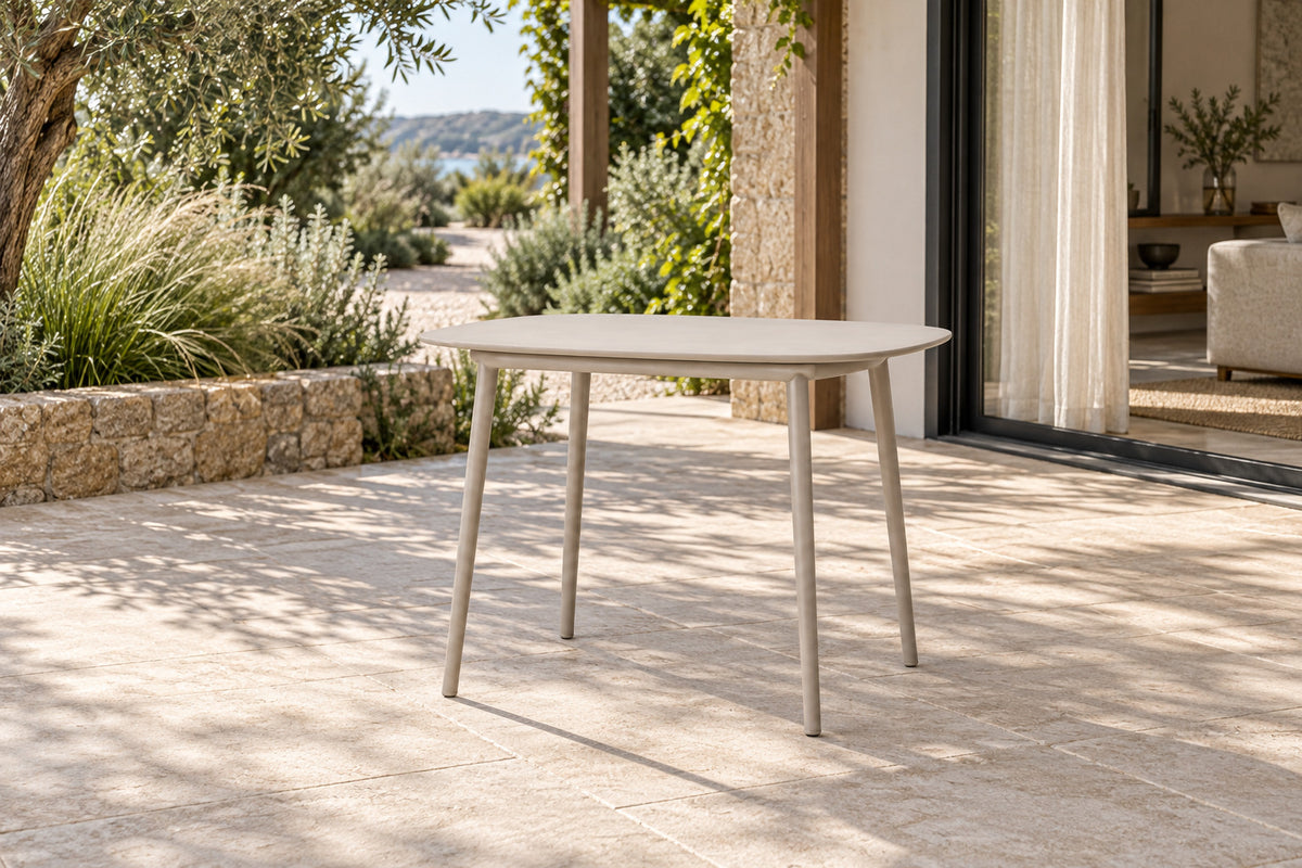 Tavira Coffee Table, front-right three-quarter lifestyle view