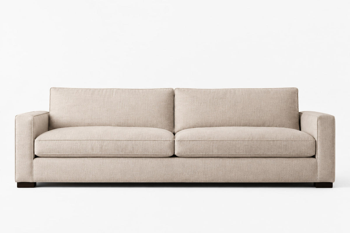 Marin Loveseat — front elevation, studio