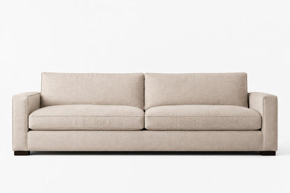 Marin Loveseat — front elevation, studio