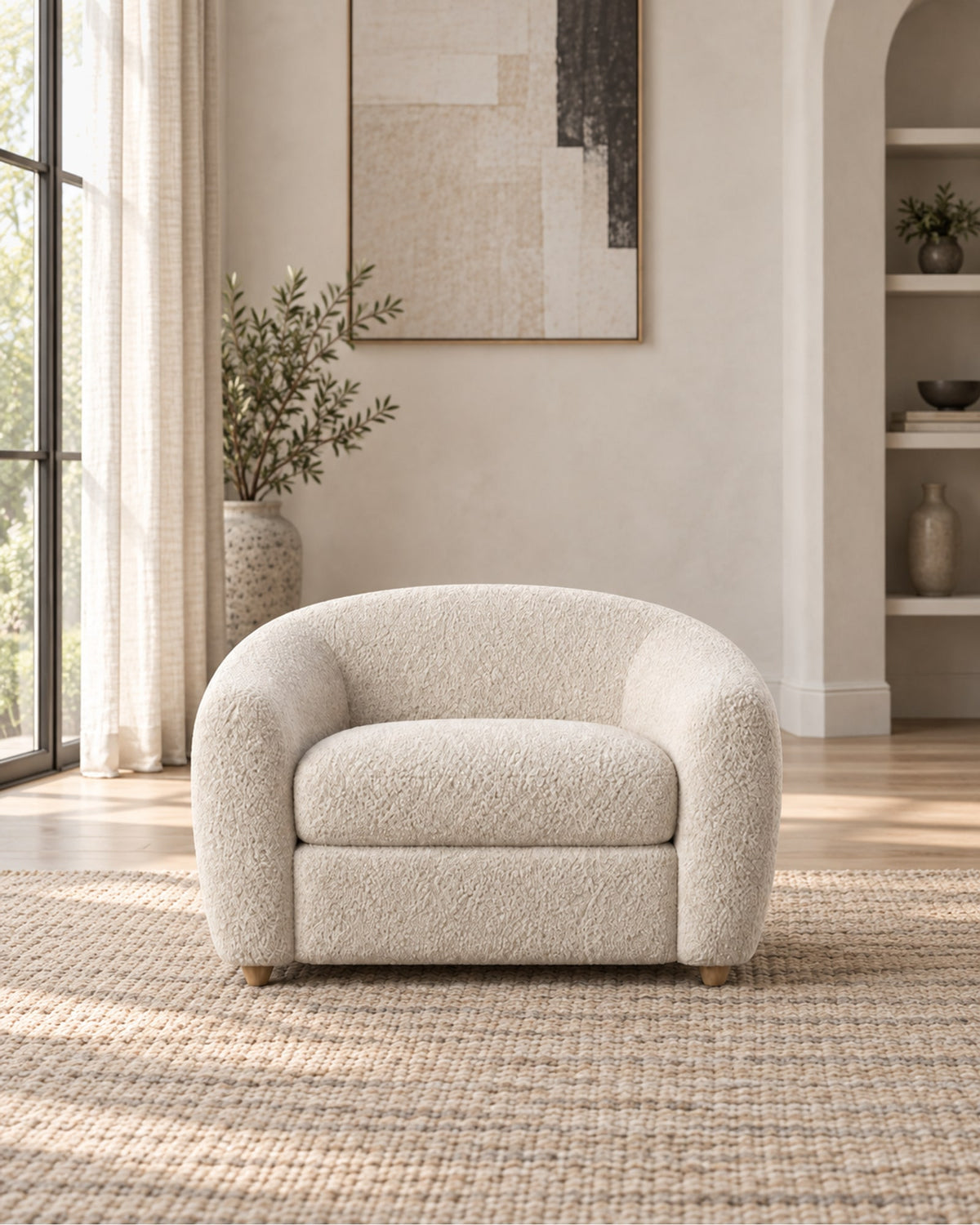Sylvain Chair in a styled setting