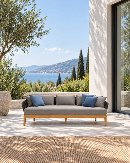 Puglia Sofa in a styled setting