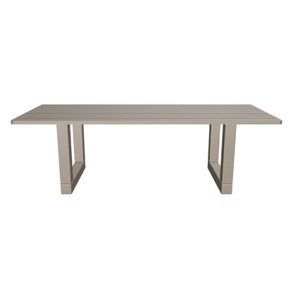 Palo Alto 3D | sku=OAC002-DTB-244 | asset=oac002-dtb-244-961a90e3 | variant=49260991021307 | Grace Dining Table in Aluminium, 244 cm