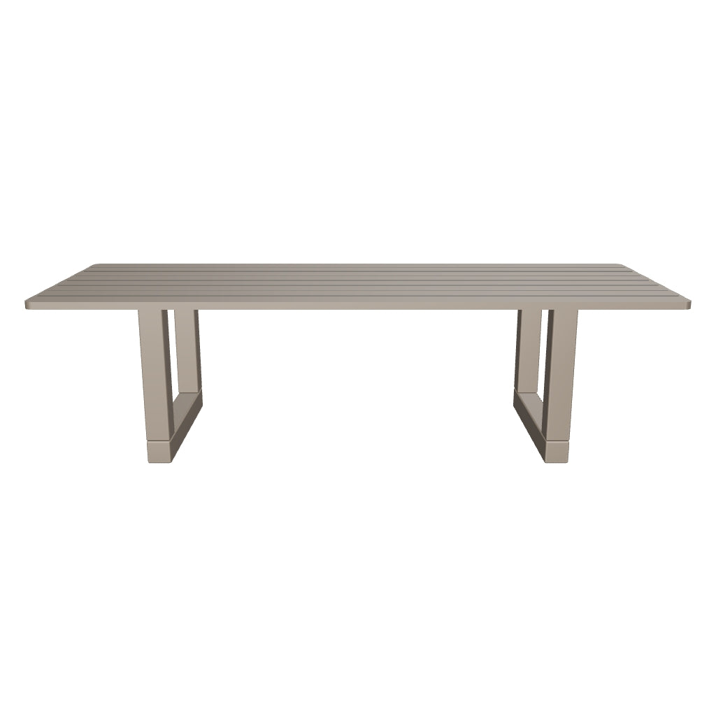 Palo Alto 3D | sku=OAC002-DTB-274 | asset=oac002-dtb-274-eb7fbfaa | variant=49260991054075 | Grace Dining Table in Aluminium, 274 cm