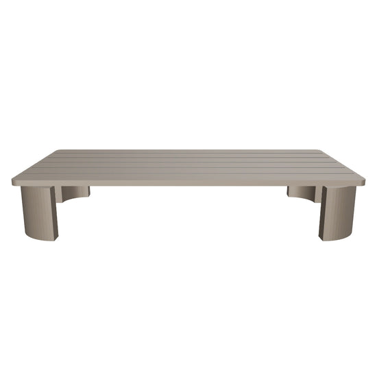 Palo Alto 3D | sku=OAS003-CTB-162 | asset=oas003-ctb-162-7a434d01 | variant=49260993642747 | Serein Coffee Table in Aluminium, 162 cm