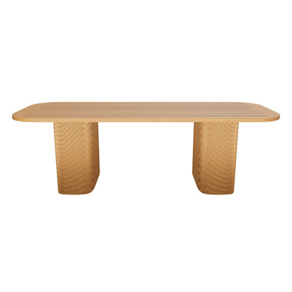 Palo Alto 3D | sku=OTC001-DTB-244 | asset=otc001-dtb-244-ecfb4864 | variant=49260988760315 | Ethereal Dining Table in Teak, 244 cm