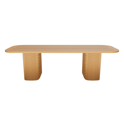Palo Alto 3D | sku=OTC001-DTB-274 | asset=otc001-dtb-274-e814743e | variant=49260988793083 | Ethereal Dining Table in Teak, 274 cm