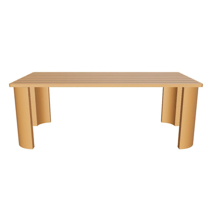 Palo Alto 3D | sku=OTC003-DTB-213 | asset=otc003-dtb-213-85e0e565 | variant=49260993020155 | Serein Dining Table in Teak, 213 cm