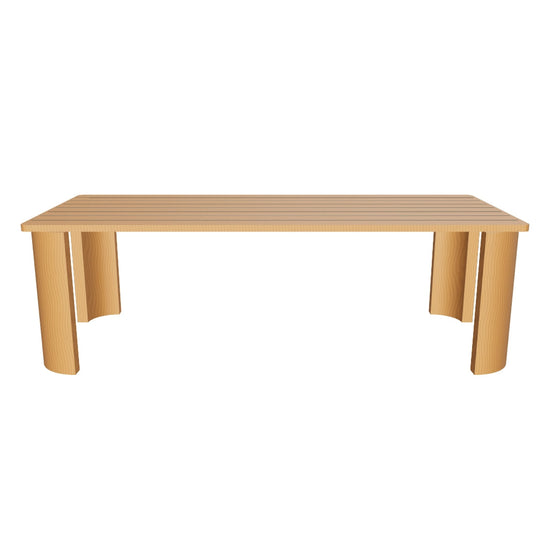 Palo Alto 3D | sku=OTC003-DTB-243 | asset=otc003-dtb-243-4175991b | variant=49260993052923 | Serein Dining Table in Teak, 243 cm