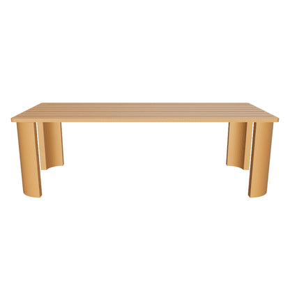 Palo Alto 3D | sku=OTC003-DTB-243 | asset=otc003-dtb-243-4175991b | variant=49260993052923 | Serein Dining Table in Teak, 243 cm