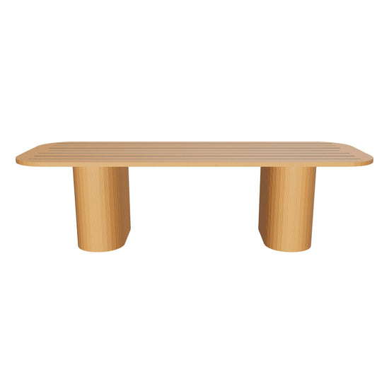Palo Alto 3D | sku=OTC004-DTB-274 | asset=otc004-dtb-274-f4661cb3 | variant=49260990103803 | Ripple Dining Table in Teak, 274 cm