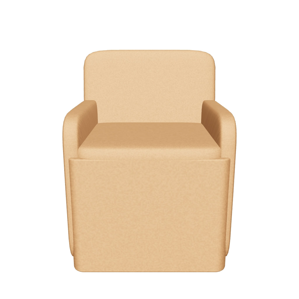 Palo Alto 3D | sku=YC-C-CY-10-DCH-TAN | asset=yc-c-cy-10-dch-tan-8f95afda | variant=49265056448763 | Aurelie Track Arm Fabric Dining Armchair, Tan