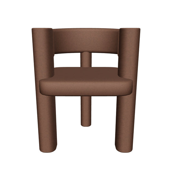 Palo Alto 3D | sku=YC-C-CY-12-DCH-CHOCOLATE | asset=yc-c-cy-12-dch-chocolate-854ee9f5 | variant=49265056547067 | Inès Open-Back Fabric Dining Armchair, Chocolate
