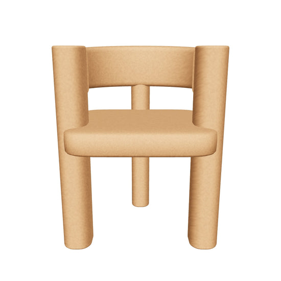 Palo Alto 3D | sku=YC-C-CY-12-DCH-TAN | asset=yc-c-cy-12-dch-tan-3f961a68 | variant=49265056514299 | Inès Open-Back Fabric Dining Armchair, Tan