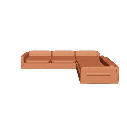 Palo Alto 3D | sku=YC-K-SF-07-SEC-COGNACLEATHER | asset=yc-k-sf-07-sec-cognacleather-37c6df0c | variant=49265056776443 | Como Modular Right-Arm L-Sectional, Cognac Leather