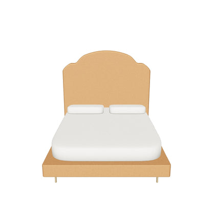 Palo Alto 3D | sku=YC-W-C-04-BED | asset=yc-w-c-04-bed-8342d908 | variant=49261301006587 | Camilla Upholstered Bed — Aged Brass
