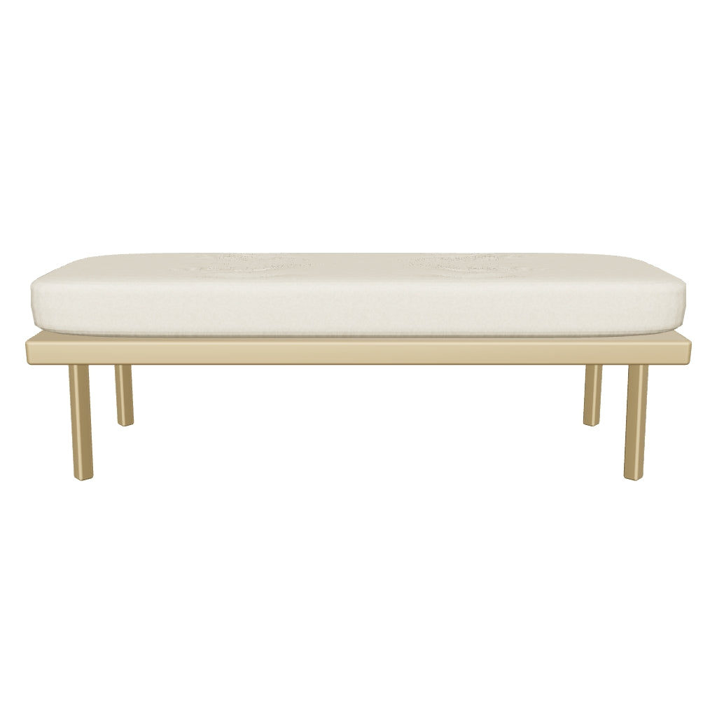 Palo Alto 3D | sku=YC-W-CWD-03-BCH | asset=yc-w-cwd-03-bch-77f4baf7 | variant=49261316735227 | Emi Tufted Bench — Aged Brass