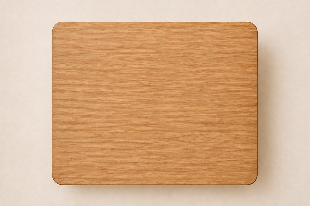 Alora Closed Nightstand, overhead top view