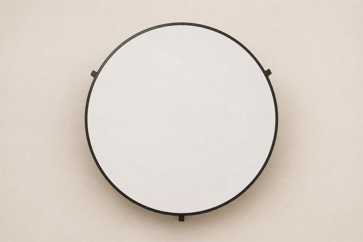 Amalfi Coffee Table, 80 cm, overhead top view