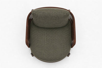 Amalfi Lounge Chair, overhead top view