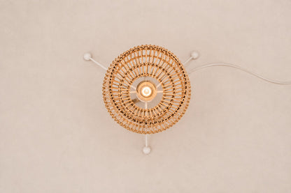 Cannella Floor Lamp, Column, overhead top view